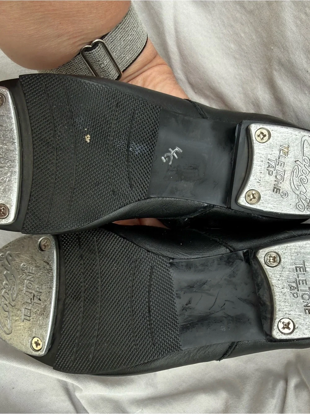 Capezio Black Mary Jane Kids TAP Dance Shoes